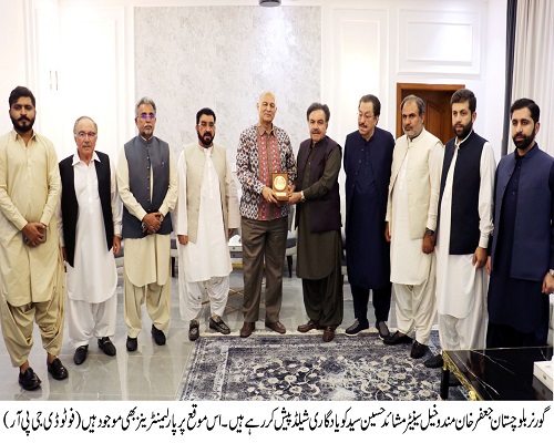 Governor Balochistan , Shaik Jaffar Khan Mandokhail,Balochistan ,Quetta