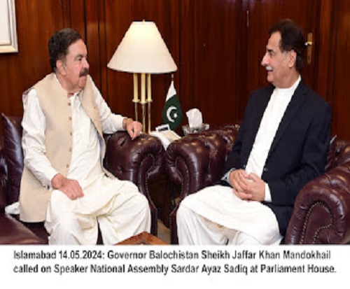 Governor Balochistan , Shaik Jaffar Khan Mandokhail,Balochistan ,Quetta
